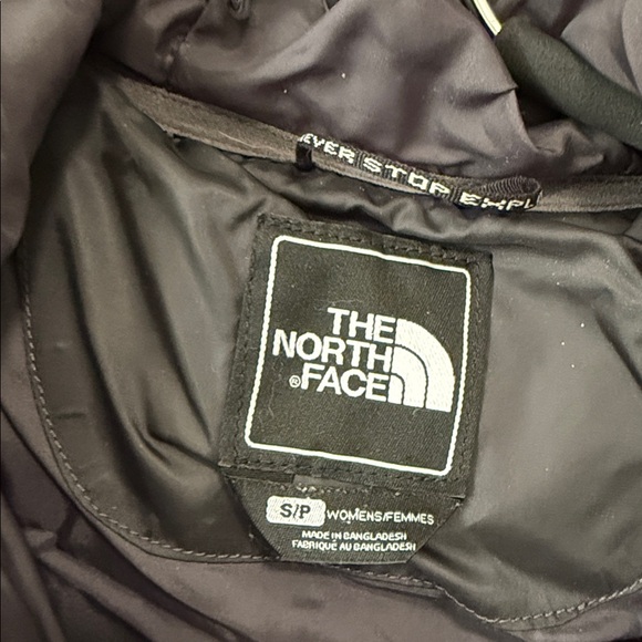 The North Face Down Crop Jacket Women's, Small Black - Picture 3 of 8